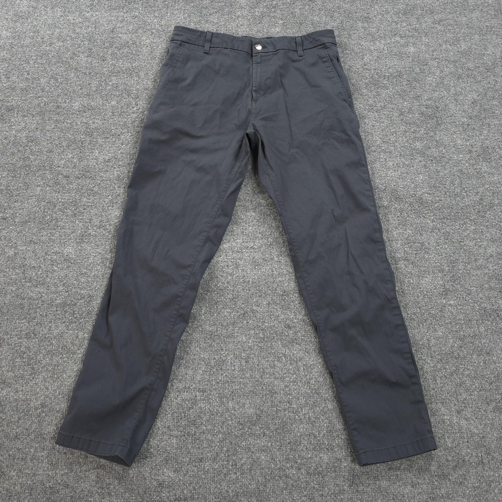 Birddogs Pants‎ Mens 32x30 Gray Stretch Performance Chino Golf Casual Athletic